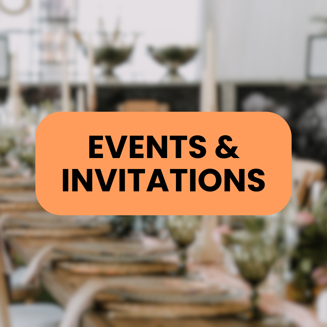 Events & Invitations