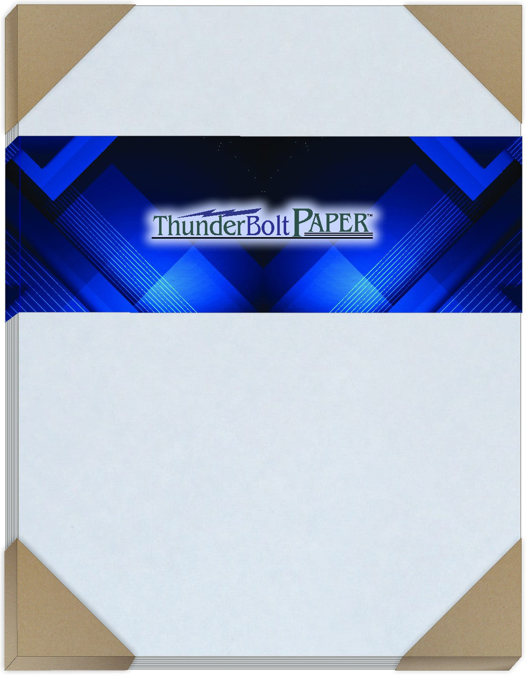 Blue Parchment Paper Card Stock – 65# Cover Weight for Vintage Printing and DIY Crafts