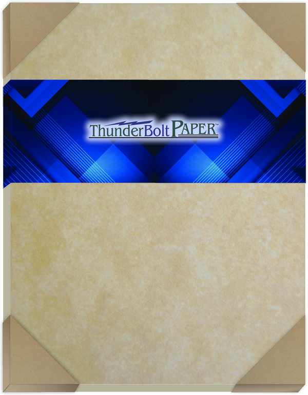 Aged Parchment Paper Card Stock – 65# Cover Weight for Vintage Printing and DIY Crafts aged antique award blank business caligraphy calligraphy certificate copy fashioned for printer head high quality invitation journal letterhead map menu message newspaper old looking pachment papyrus parchement parchmant parchment pergamino pirate printable printing resume retro romantic rustic scroll sheets stationary textured thick treasure treasure map victorian vintage wedding writing Parchment ThunderBolt Paper