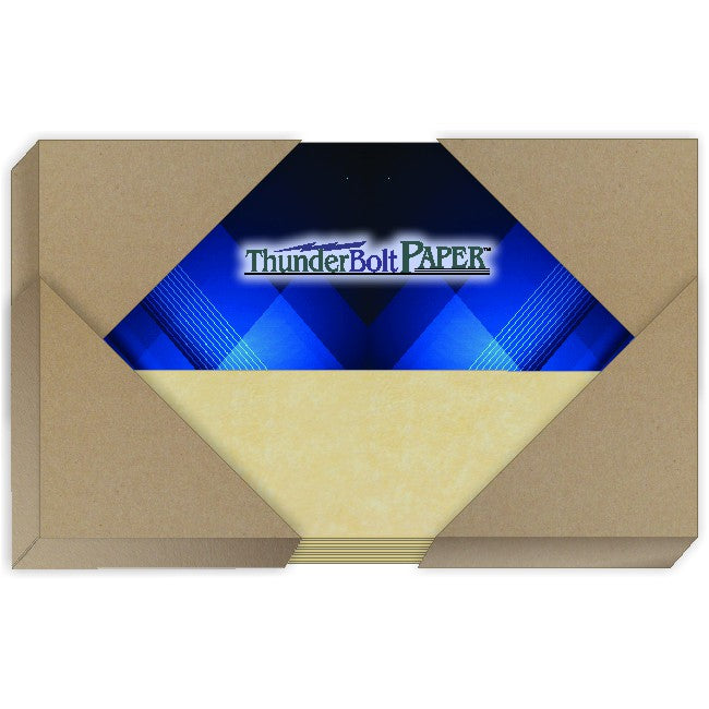 Gold Parchment Paper Card Stock – 65# Cover Weight for Vintage Printing and DIY Crafts