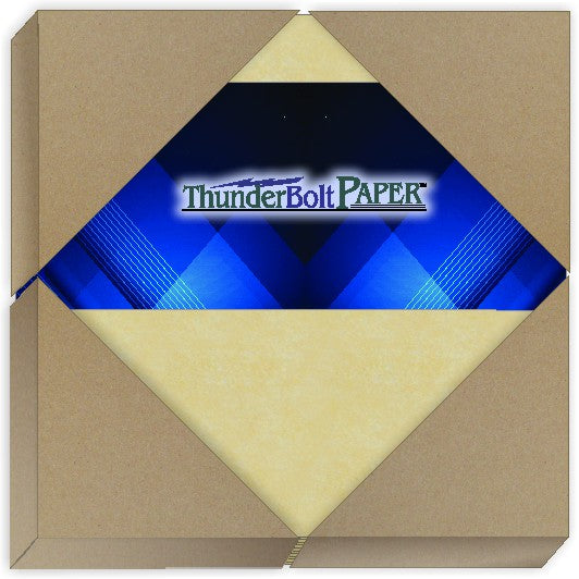 Gold Parchment Paper Card Stock – 65# Cover Weight for Vintage Printing and DIY Crafts