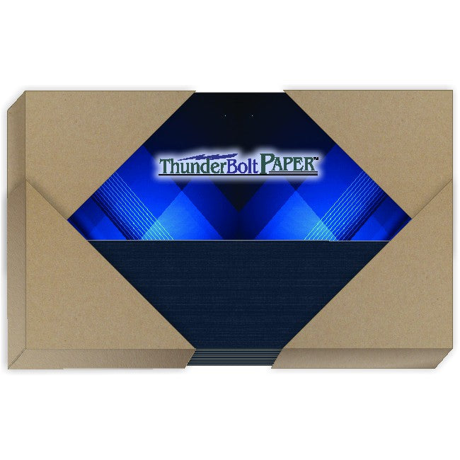 Blue Linen Cardstock – 80# Cover Weight for Elegant Printing and Crafting