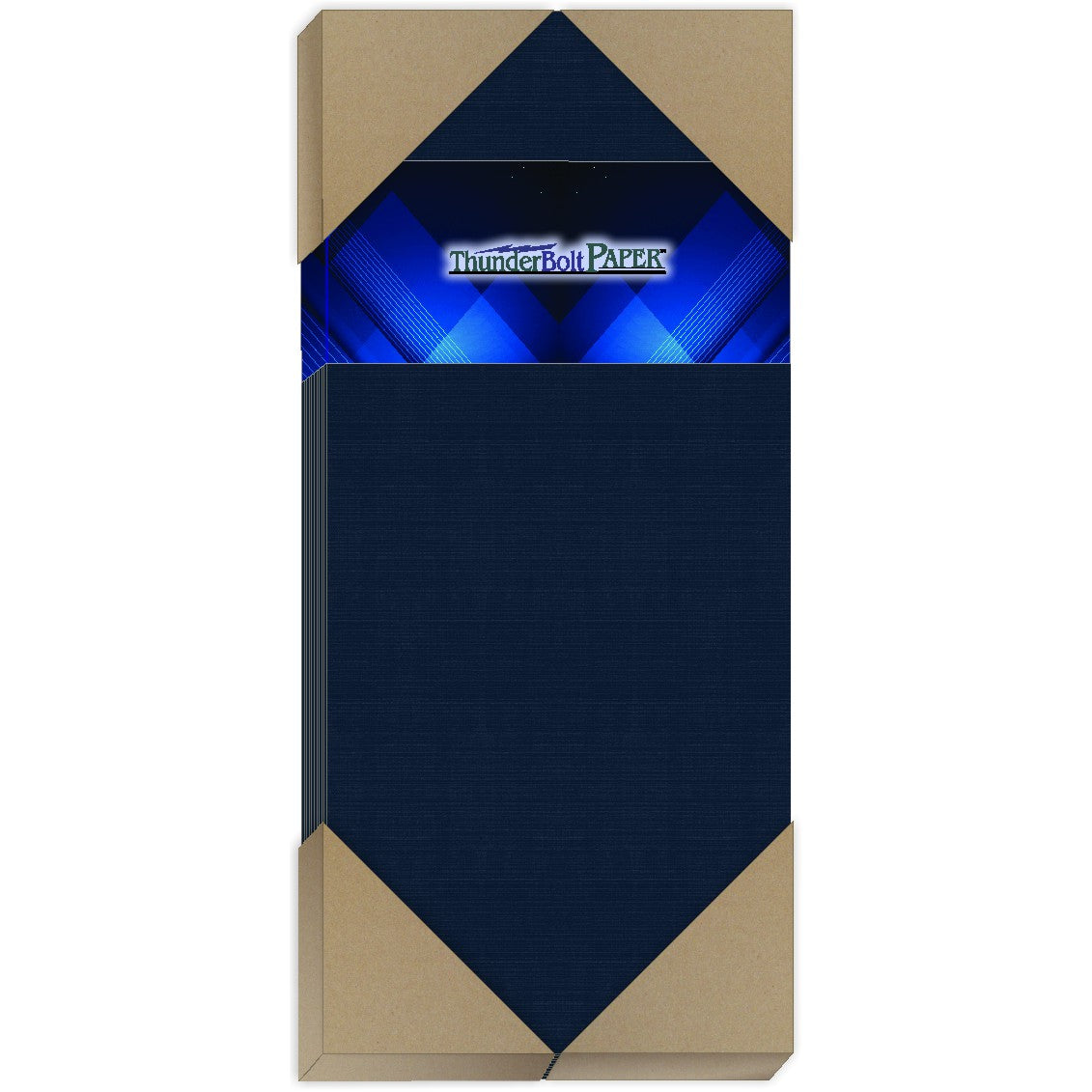 Blue Linen Cardstock – 80# Cover Weight for Elegant Printing and Crafting