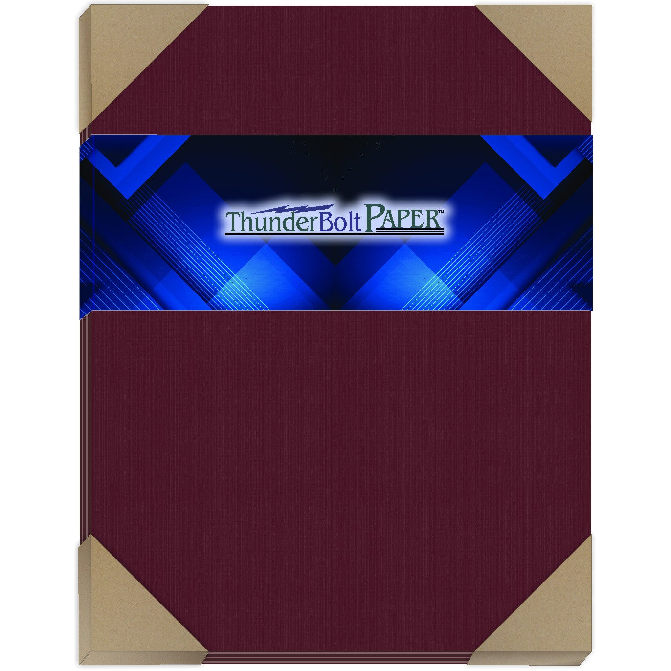 Burgundy Linen Cardstock – 80# Cover Weight for Elegant Printing and Crafting