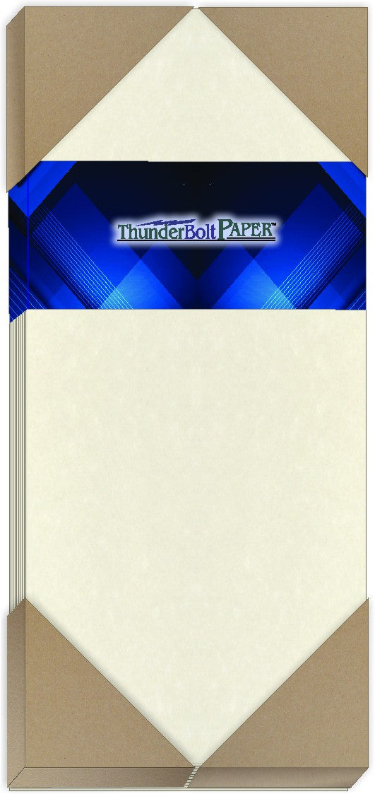 Off-White Parchment Paper Card Stock – 65# Cover Weight for Vintage Printing and DIY Crafts