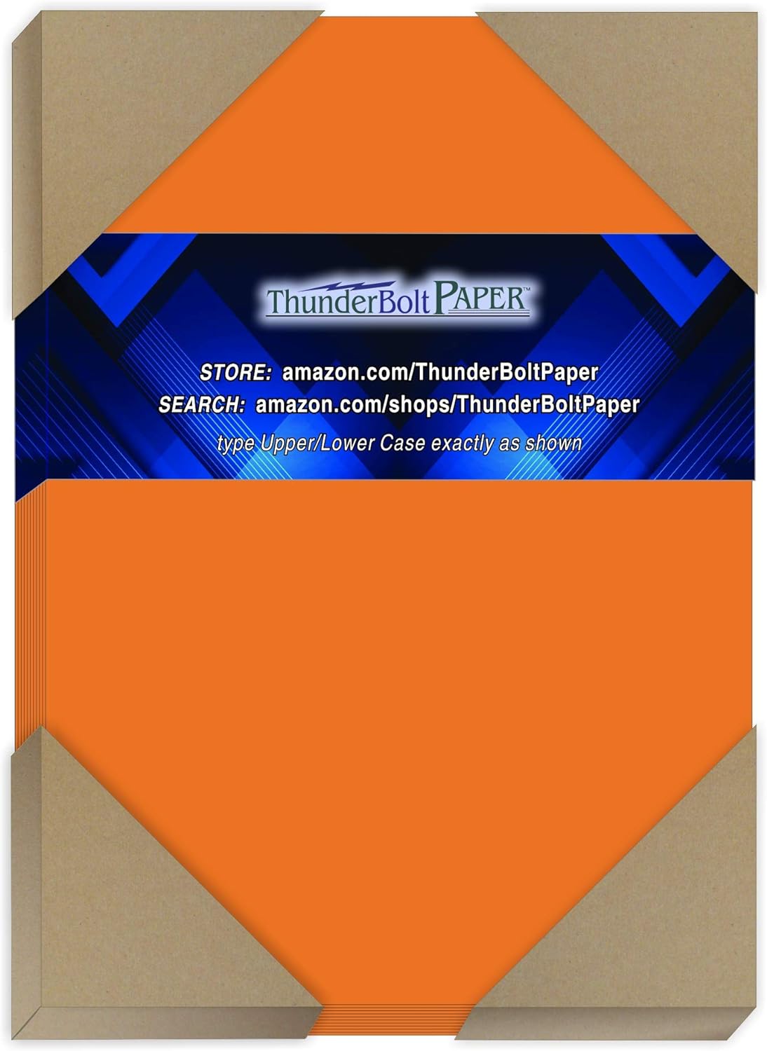 Orange Paper – 65# Cover/Cardstock for Printing, Crafts, and DIY Projects basic blank bond bright brightly brights bulk card cardstock color colored colorful colors computer construction copie copy copying copypaper ct duty flyer hard heavy heavyweight high quality inkjet laser multipurpose neon notebook office paper papers papier plain premium printable printer printerpaper printing products reams recycled reem size solar stock tabloid thick thin typing word Bright ThunderBolt Paper