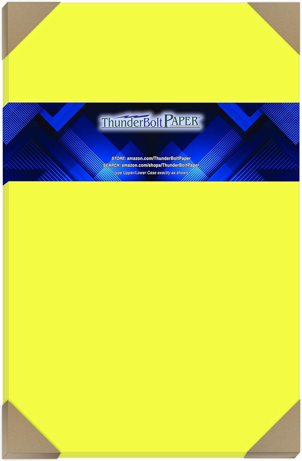 Neon Yellow Paper – 65# Cover Cardstock for Printing, Crafts, and DIY Projects 12x18 100 sheets basic blank bond bright brightly brights bulk card cardstock color colored colorful colors computer construction copie copy copying copypaper ct duty flyer hard heavy heavyweight high quality inkjet laser multipurpose neon notebook office paper papers papier plain premium printable printer printerpaper printing products reams recycled reem size solar stock tabloid thick thin typing word Bright ThunderBolt Paper