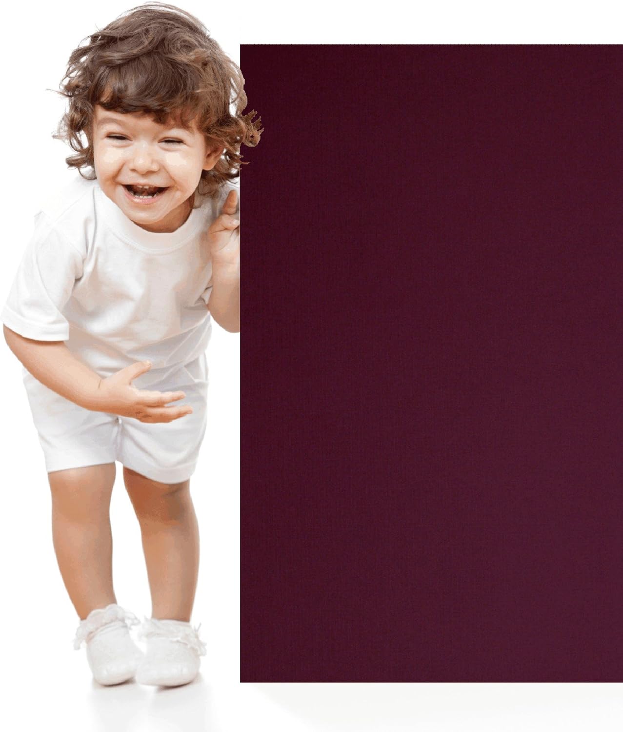 Burgundy Linen Cardstock – 80# Cover Weight for Elegant Printing and Crafting