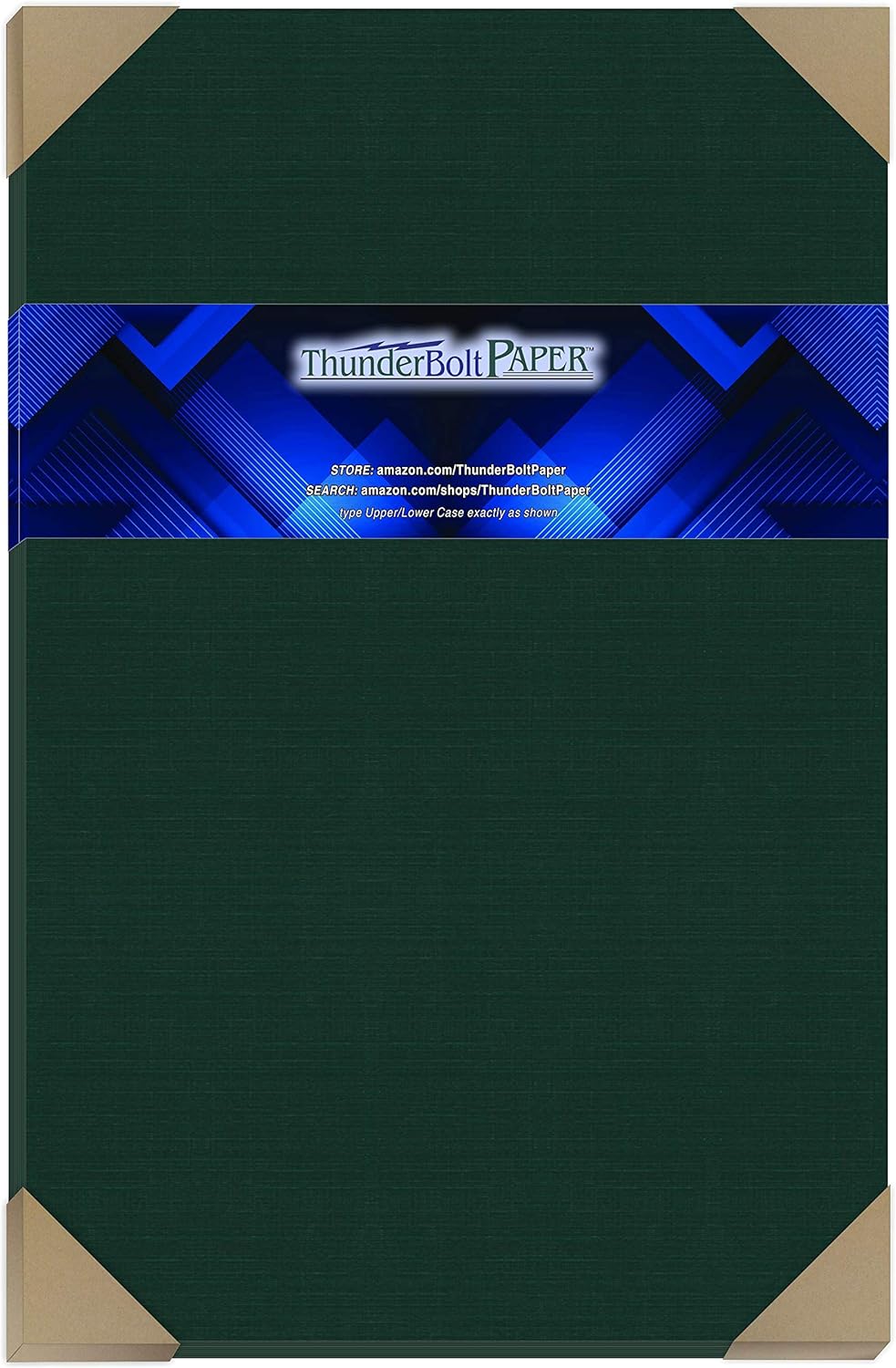 Green Linen Cardstock – 80# Cover Weight for Elegant Printing and Crafting