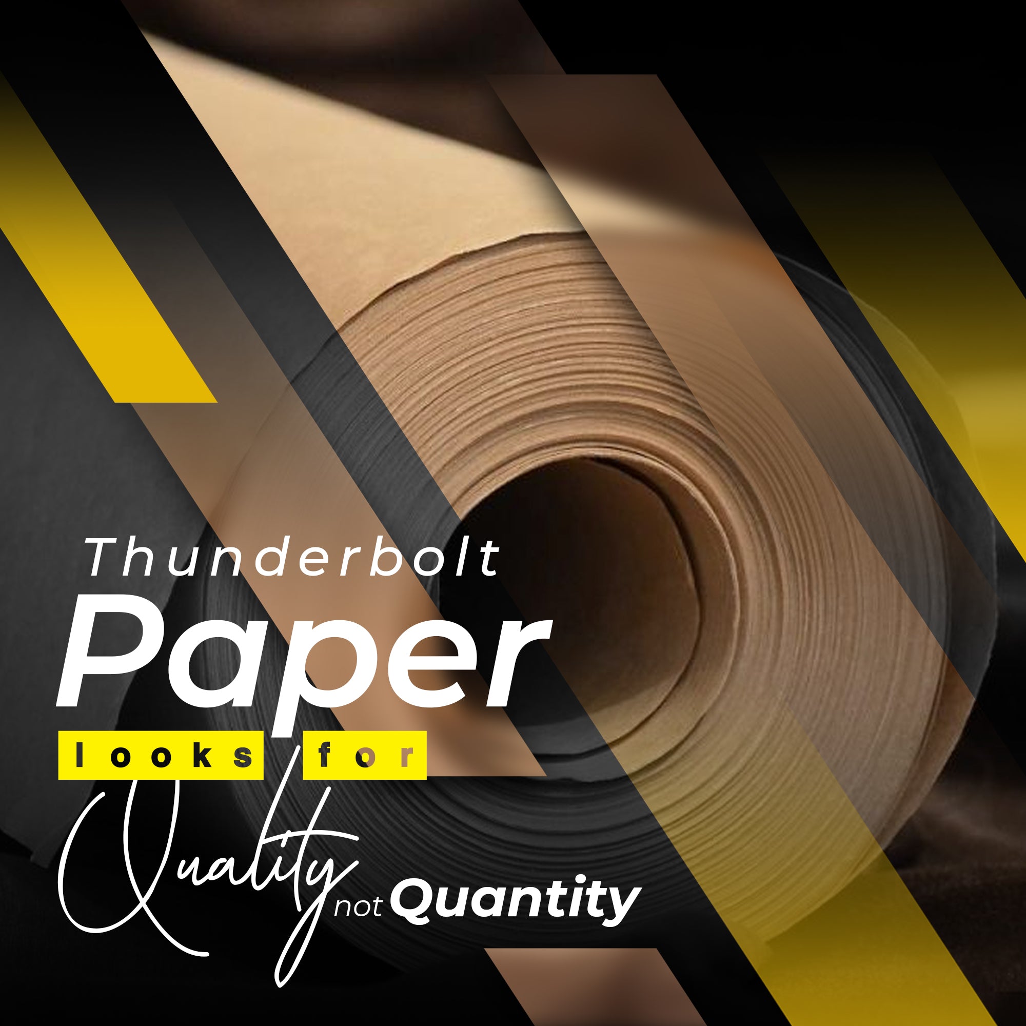 Thunderbolt Paper Looks For Quality Not Quantity