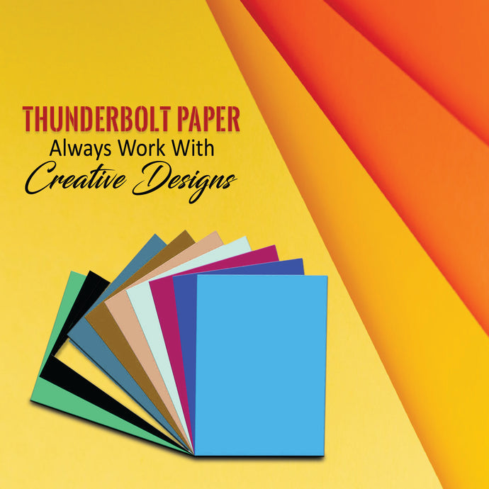 Thunderbolt Paper Always Work With Creative Designs