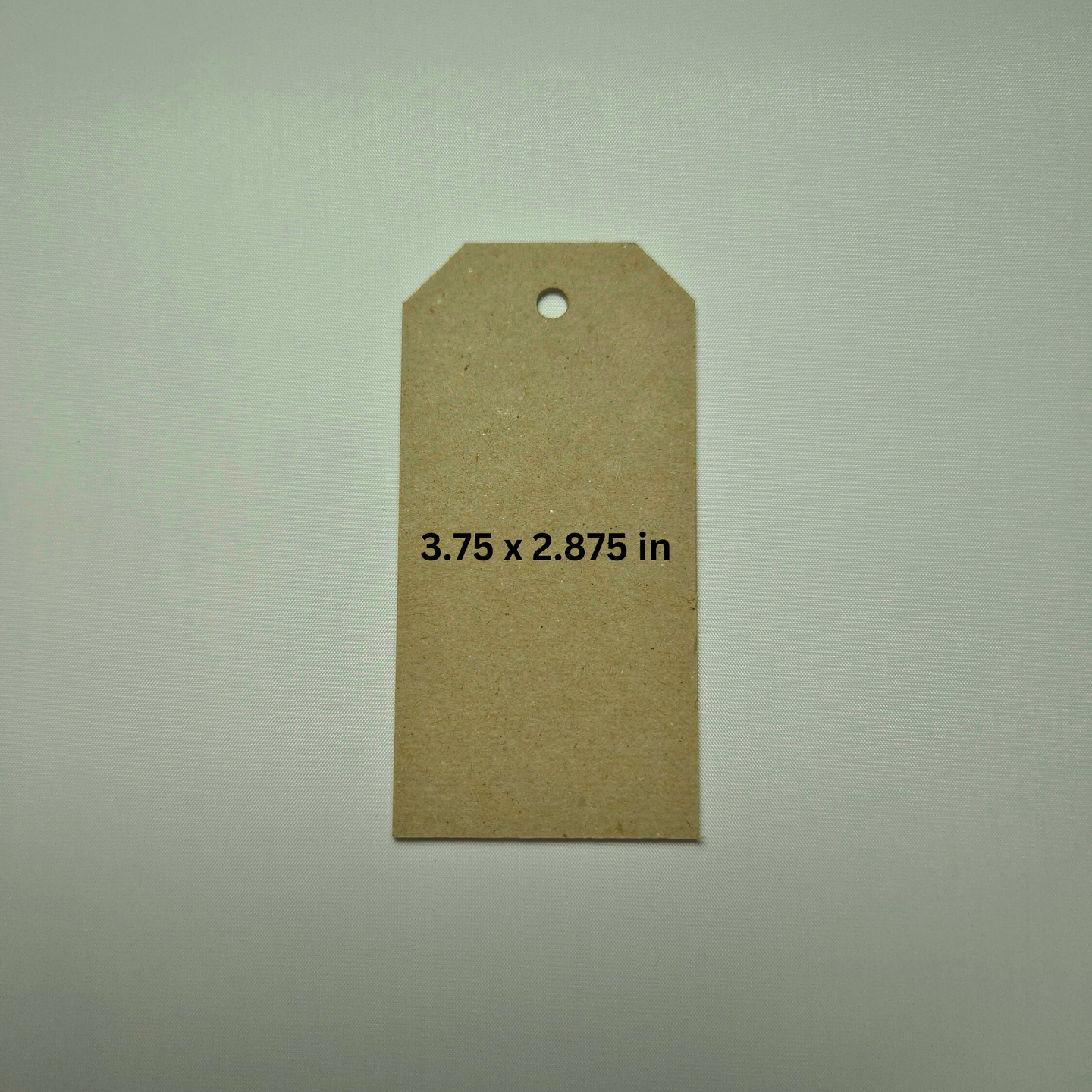 Chipboard Tags 100 Point Thickness – .100" Thick Heavy-Duty Kraft Brown Tags for Journaling, Scrapbooking & DIY Crafts 3.75" x 1.875" Tags ThunderBolt Paper 3.75" x 1.875"