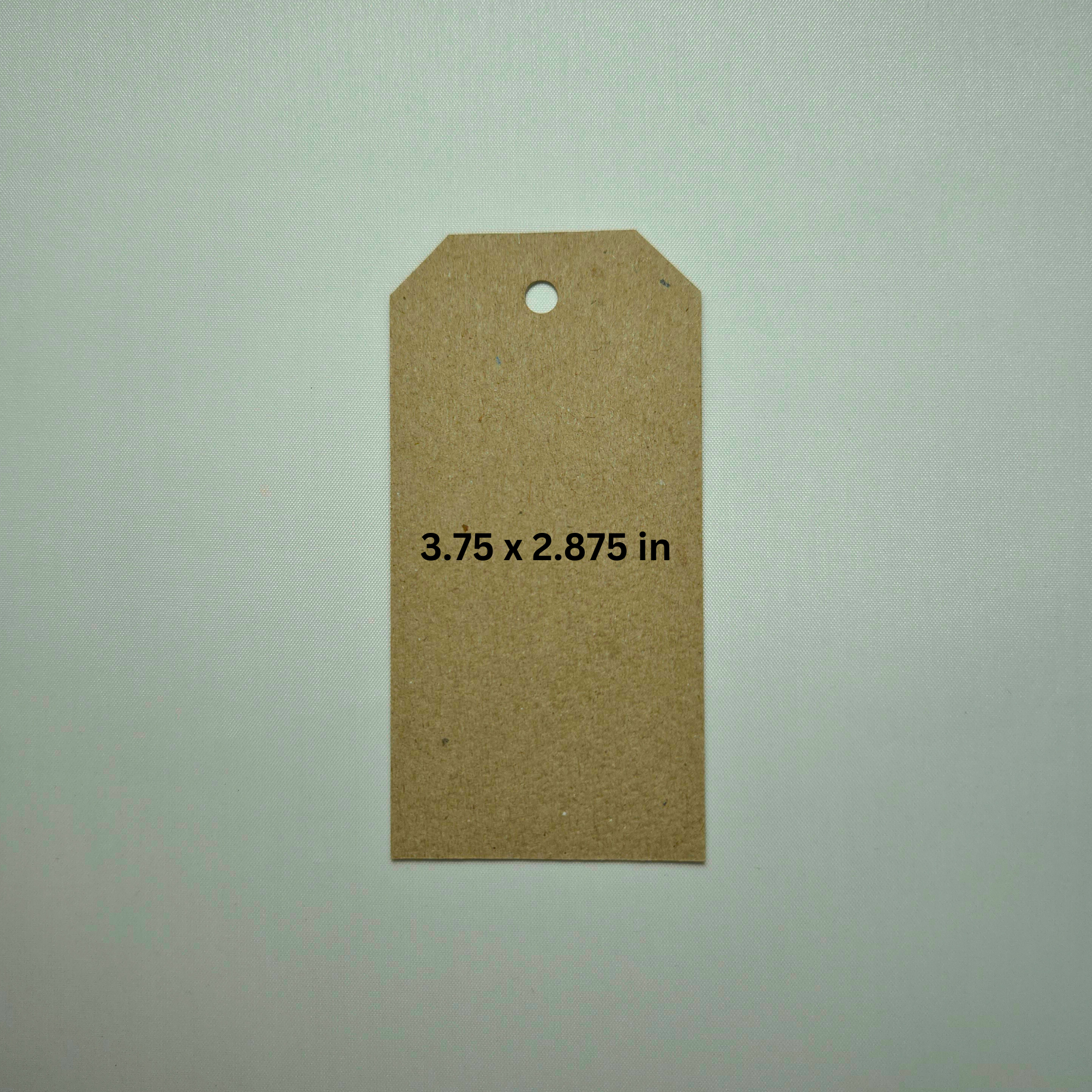 Chipboard Tags 46 Point – .046" Thick Lightweight Kraft Brown Tags for Junk Journaling, Scrapbooking, DIY Crafts, Thank you tags, Gift Tags
