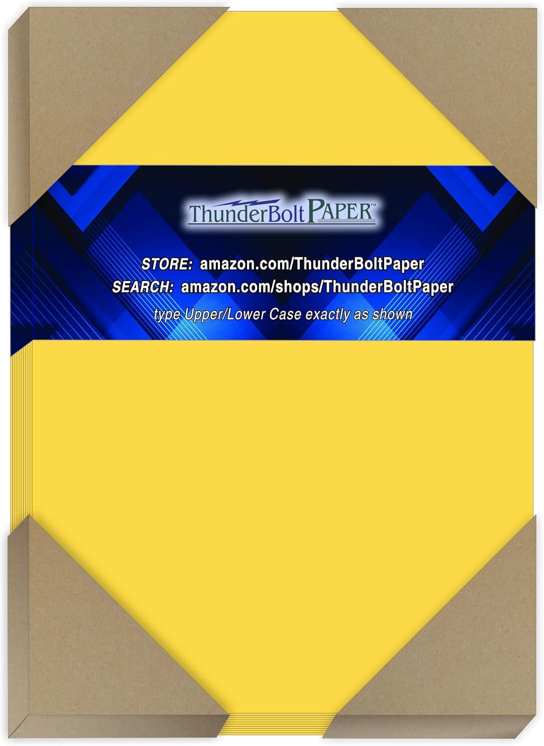Golden Yellow Paper – 65# Cover Weight for Printing, Crafts, and DIY Projects basic blank bond bright brightly brights bulk card cardstock color colored colorful colors computer construction copie copy copying copypaper ct duty flyer hard heavy heavyweight high quality inkjet laser multipurpose neon notebook office paper papers papier plain premium printable printer printerpaper printing products reams recycled reem size solar stock tabloid thick thin typing word Bright ThunderBolt Paper