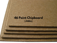 46pt sturdy kraft chipboard, thick and durable for DIY crafts, bookbinding, scrapbooking, albums, frames, packaging, and handcrafted boxe