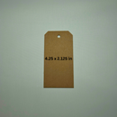 Chipboard Tags 60 Point – .060" Thick Heavy-Duty Kraft Brown Tags for Journaling, Scrapbooking, DIY Crafts, Gift Tags, Thank you tags