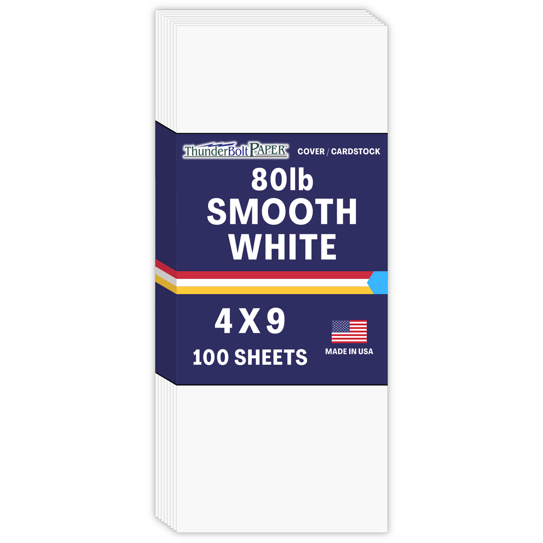 White Smooth Cardstock – 80# Cover Weight for Printing, Menus & Crafts 4x9 100 sheets 80lb art blank bright bulk businress cardboard cards cardsrock cardstick cardstock cardstok colored colorful cover coverstock delete duty greeting hard heavy heavyweight index inkjet invitation invitations large laser lb legal making nina pack photo plain premium printable printer printing recycled scrapbook sized smooth square stick stock tabloid thick thicker weight white Smooth ThunderBolt Paper 4x9 100 sheets