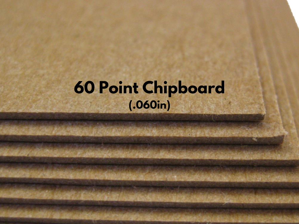 Chibord ThunderBolt Paper Brown Chipboard 60 Point Thick