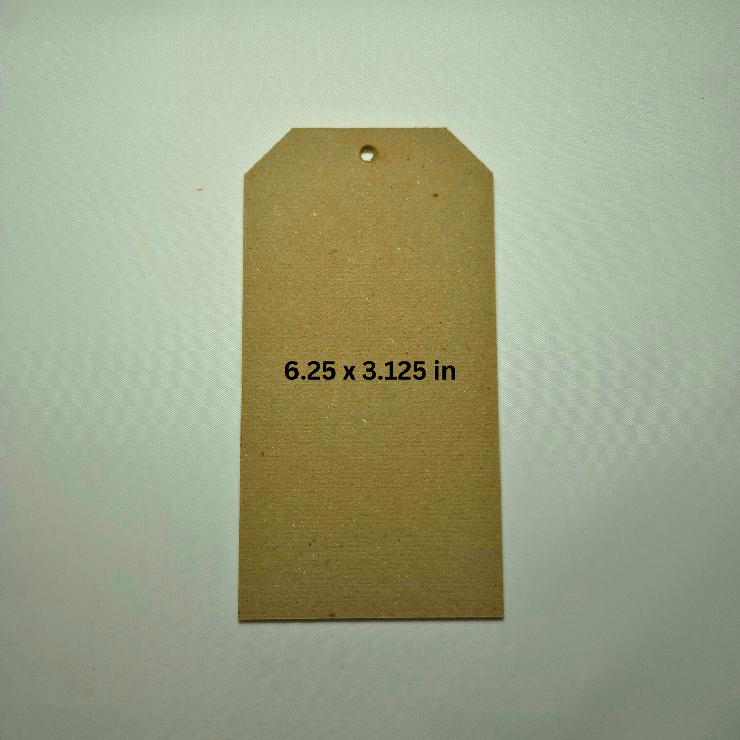 Chipboard Tags 100 Point Thickness – .100" Thick Heavy-Duty Kraft Brown Tags for Journaling, Scrapbooking & DIY Crafts 6.25" x 3.125" Tags ThunderBolt Paper 6.25" x 3.125"
