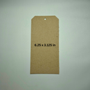 Chipboard Tags 46 Point – .046" Thick Lightweight Kraft Brown Tags for Junk Journaling, Scrapbooking, DIY Crafts, Thank you tags, Gift Tags