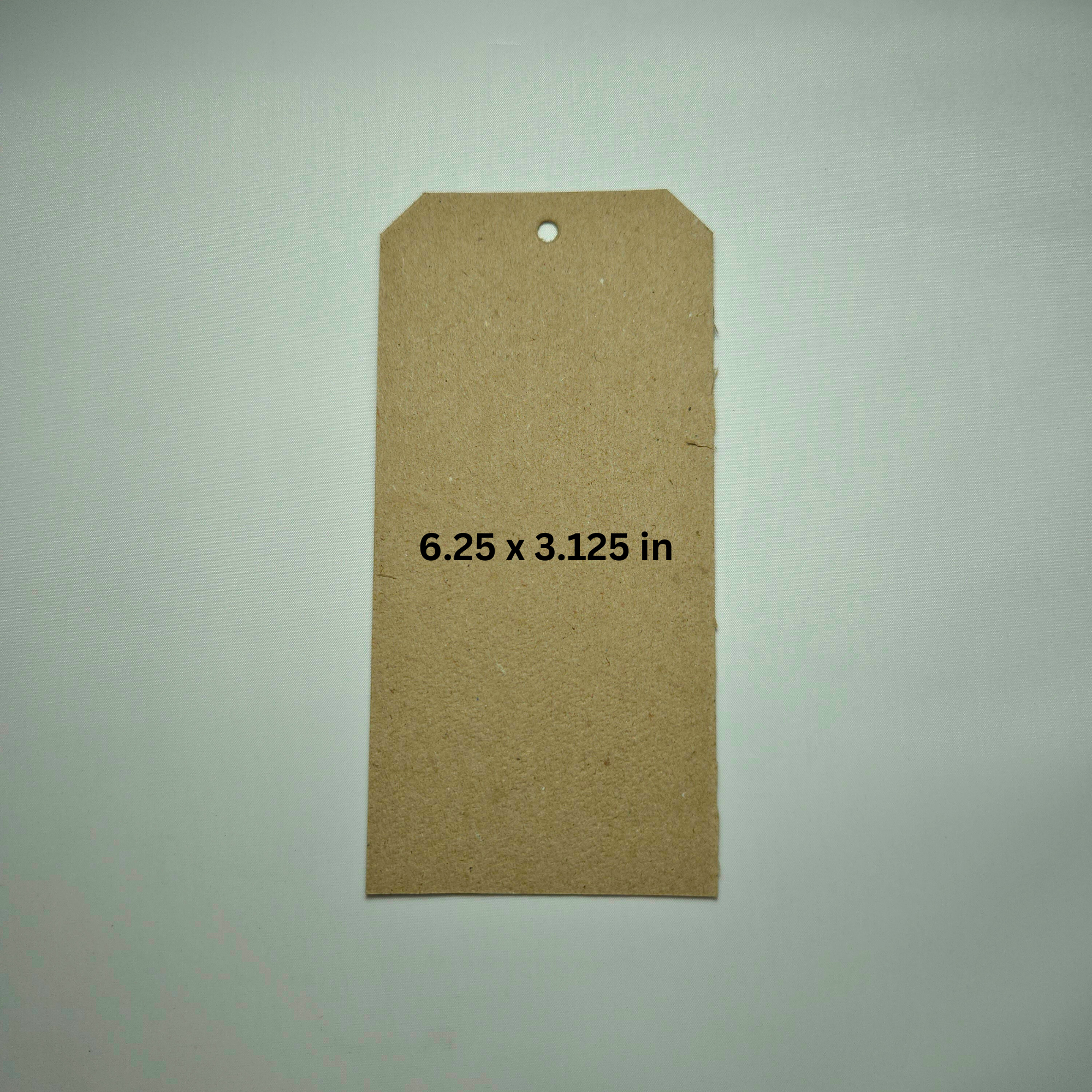 Chipboard Tags 46 Point – .046" Thick Lightweight Kraft Brown Tags for Junk Journaling, Scrapbooking, DIY Crafts, Thank you tags, Gift Tags
