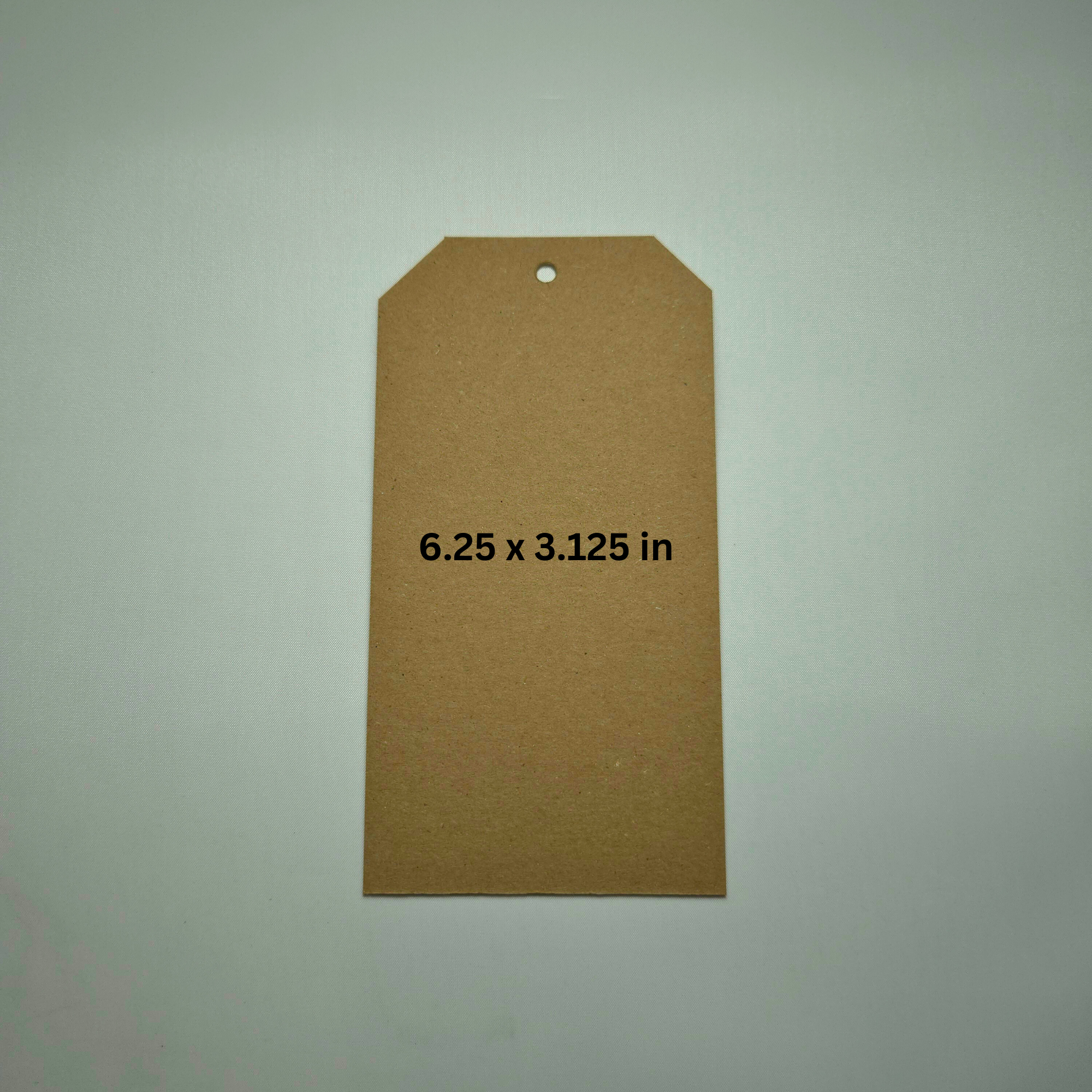 Chipboard Tags 60 Point – .060" Thick Heavy-Duty Kraft Brown Tags for Journaling, Scrapbooking, DIY Crafts, Gift Tags, Thank you tags