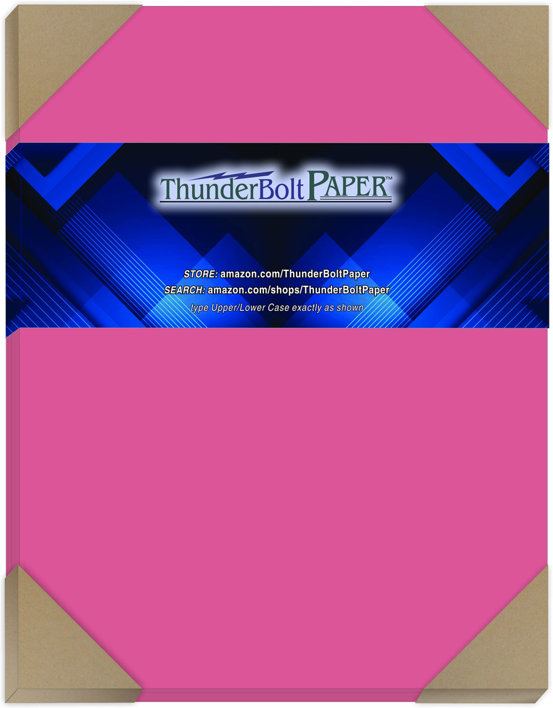 Hot Pink 65# 8.5x11 paper