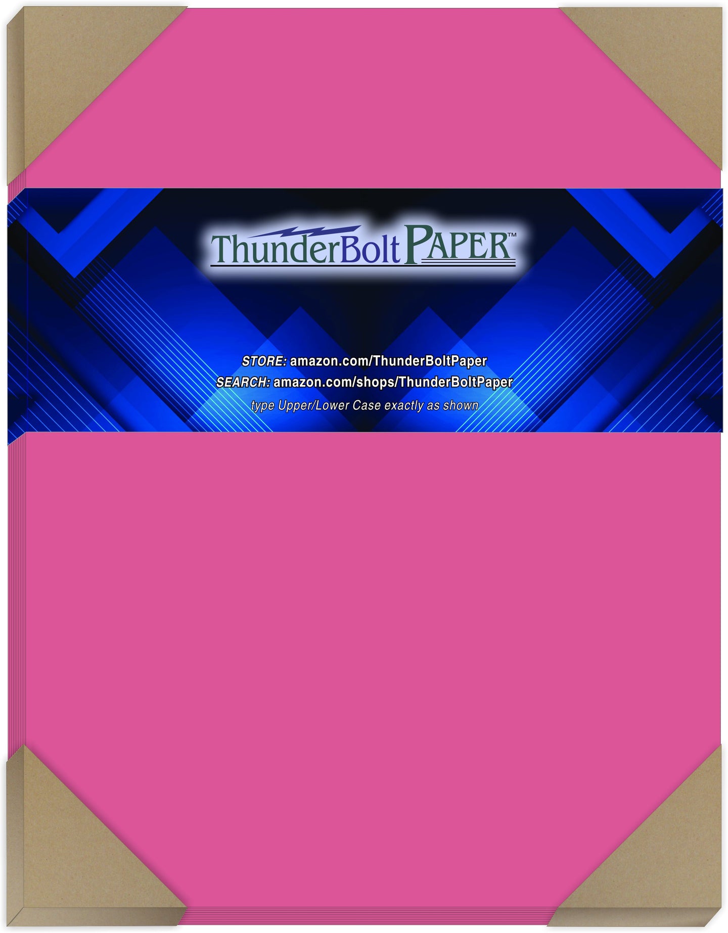 Hot Pink 65# 8.5x11 paper