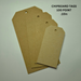 Chipboard Tags 100 Point Thickness – .100" Thick Heavy-Duty Kraft Brown Tags for Journaling, Scrapbooking & DIY Crafts Tags ThunderBolt Paper