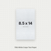 White Crepe Paper, 70# Text Weight Textured Paper 8.5x14 Crepe ThunderBolt Paper 8.5x14