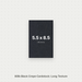Black Crepe Cardstock, 80# Cover Weight Textured Paper 5.5x8.5 Long Texture Crepe ThunderBolt Paper 5.5x8.5 Long