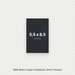 Black Crepe Cardstock, 80# Cover Weight Textured Paper 5.5x8.5 Short Texture Crepe ThunderBolt Paper 5.5x8.5 Short