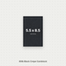 Black Crepe Cardstock, 80# Cover Weight Textured Paper 5.5x8.5 Crepe ThunderBolt Paper 5.5x8.5