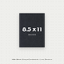 Black Crepe Cardstock, 80# Cover Weight Textured Paper 8.5x11 Long Texture Crepe ThunderBolt Paper 8.5x11 Long