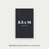 Black Crepe Cardstock, 80# Cover Weight Textured Paper 8.5x14 Long Texture Crepe ThunderBolt Paper 8.5x14 Long