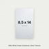 White Crepe Cardstock, 80# Cover Weight Textured Paper 8.5x14 Short Texture Crepe ThunderBolt Paper 8.5x14 Short