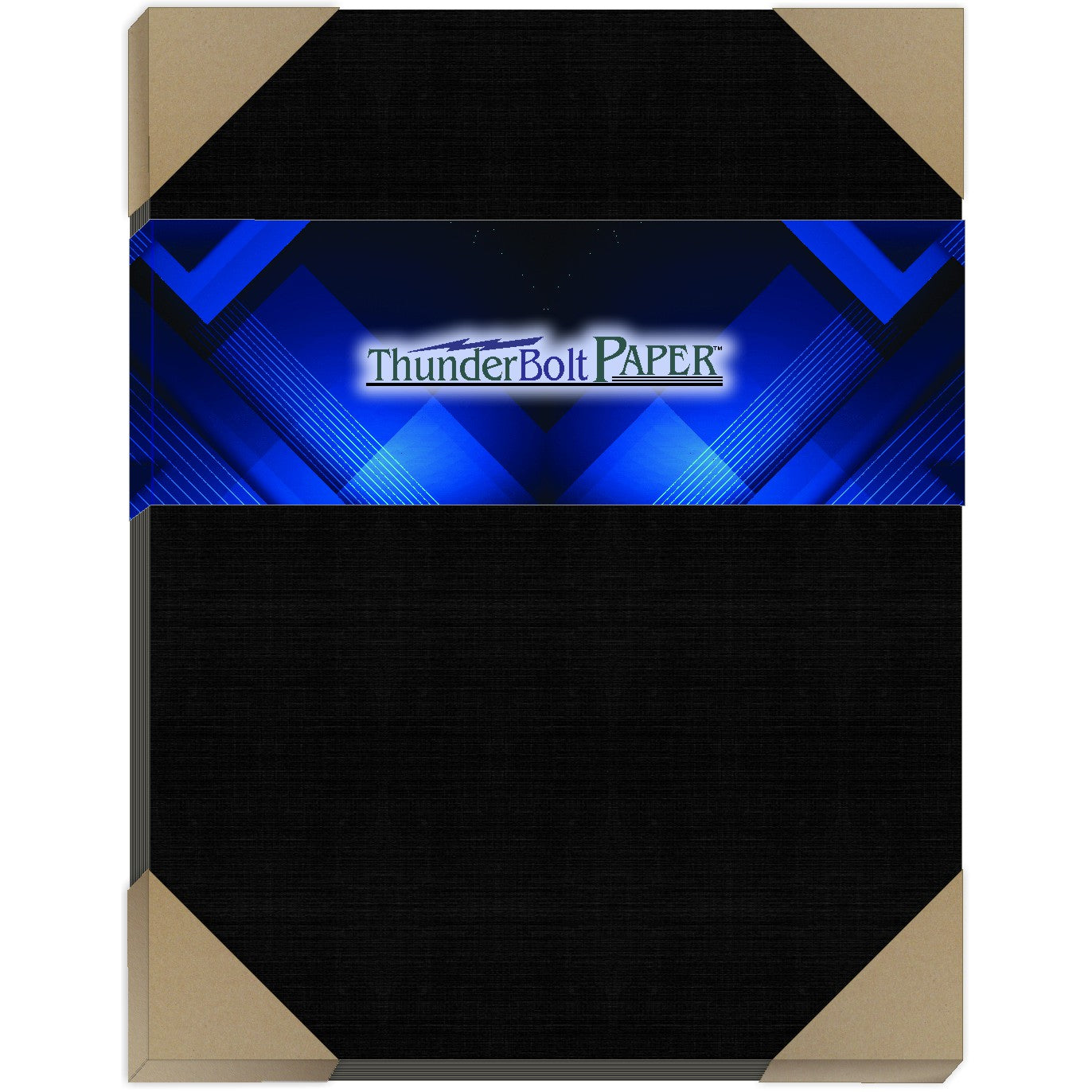 Black Linen Cardstock – 80# Cover Weight for Elegant Printing and Crafting