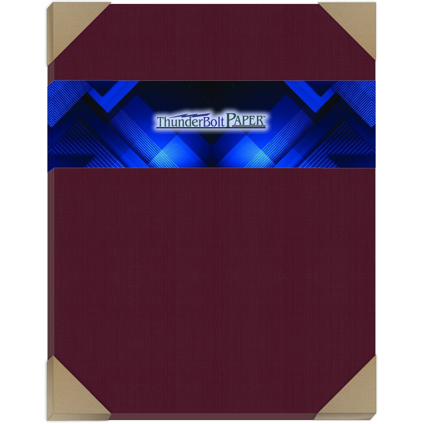 Burgundy Linen 80# (card weight)