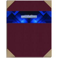 Burgundy Linen 80# (card weight)