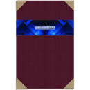 Burgundy Linen 80# (card weight)