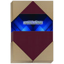 Burgundy Linen 80# (card weight)