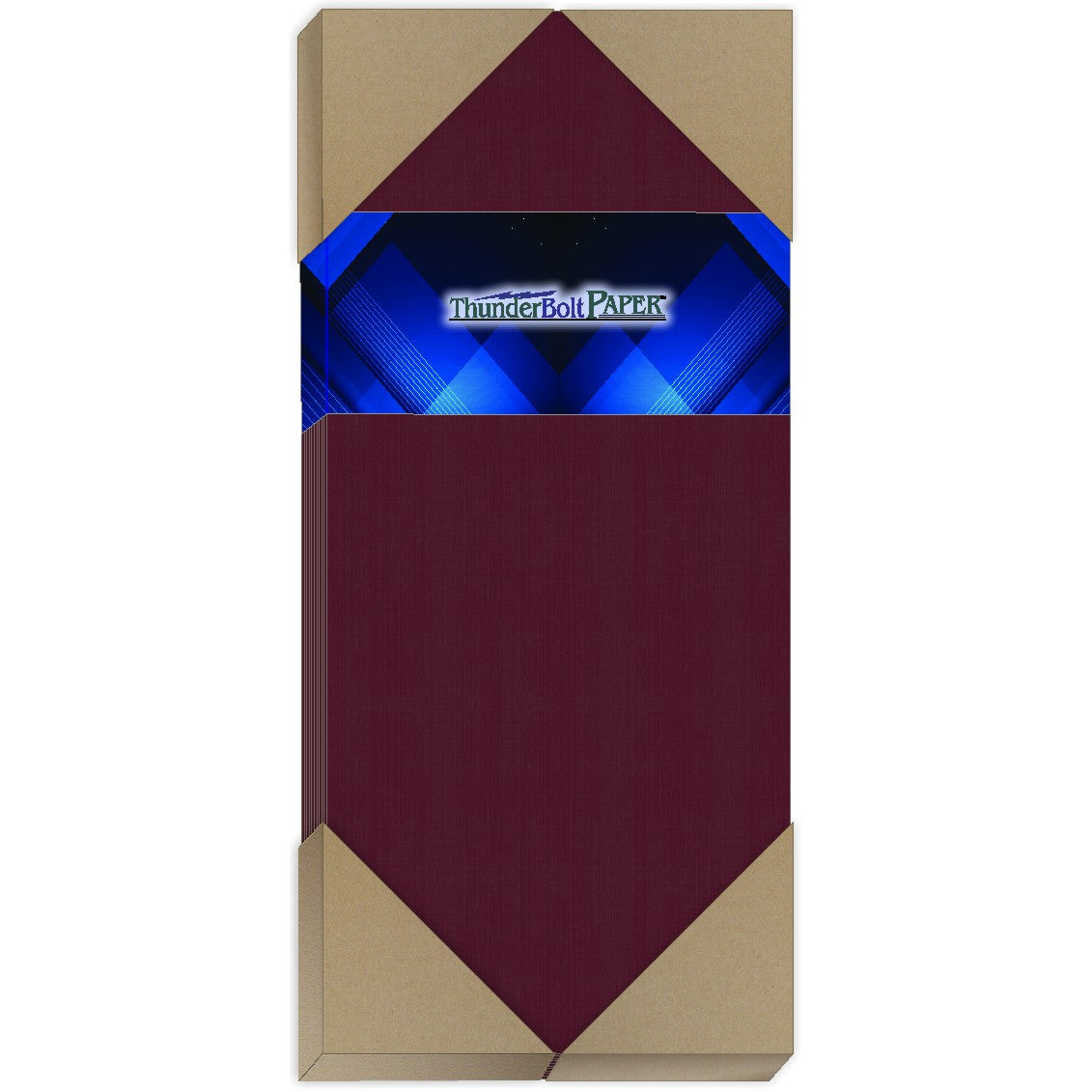 Burgundy Linen 80# (card weight)