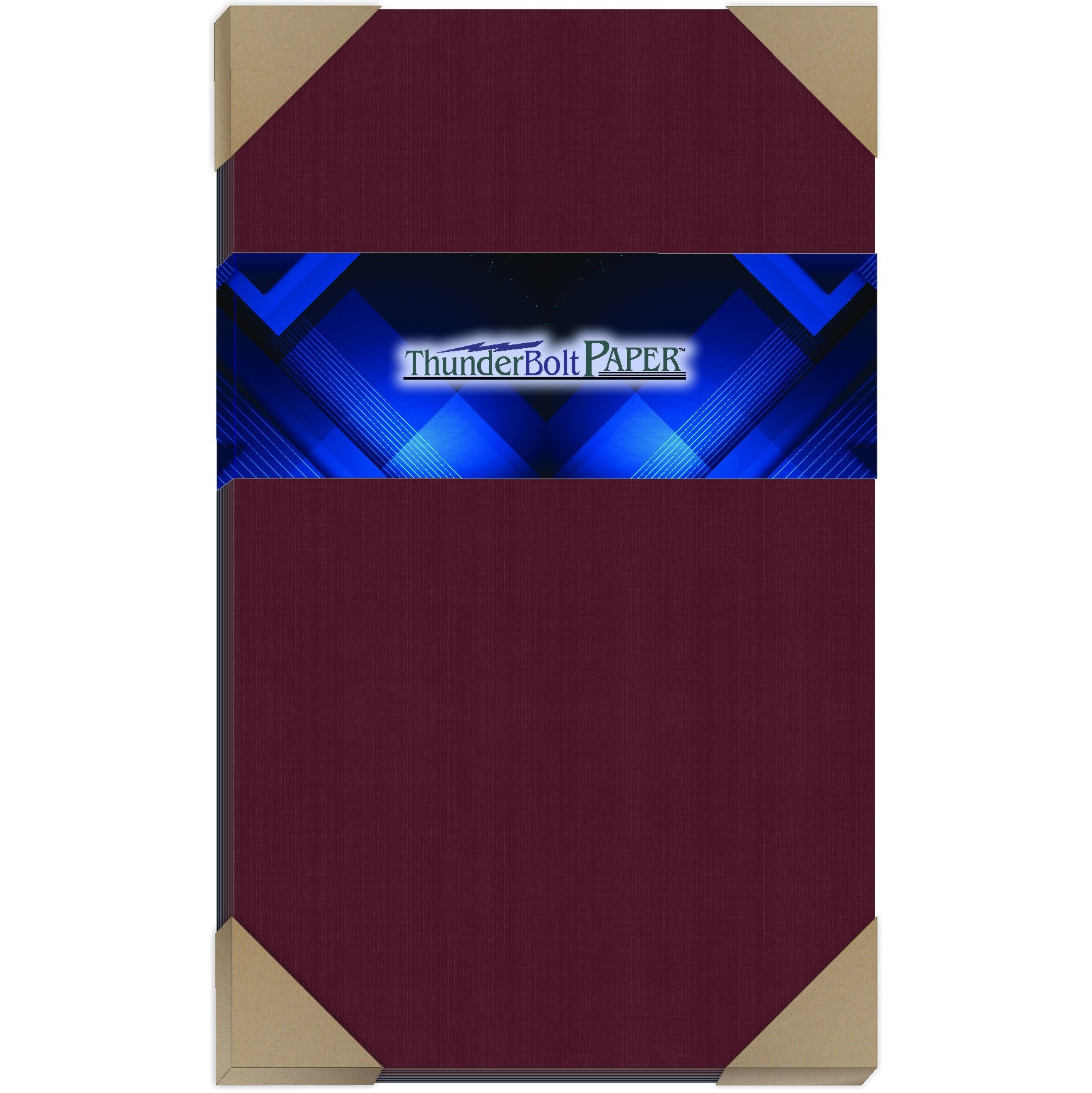 Burgundy Linen 80# (card weight)