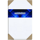 White Linen Cardstock – 80# Cover Weight for Elegant Printing and Crafting