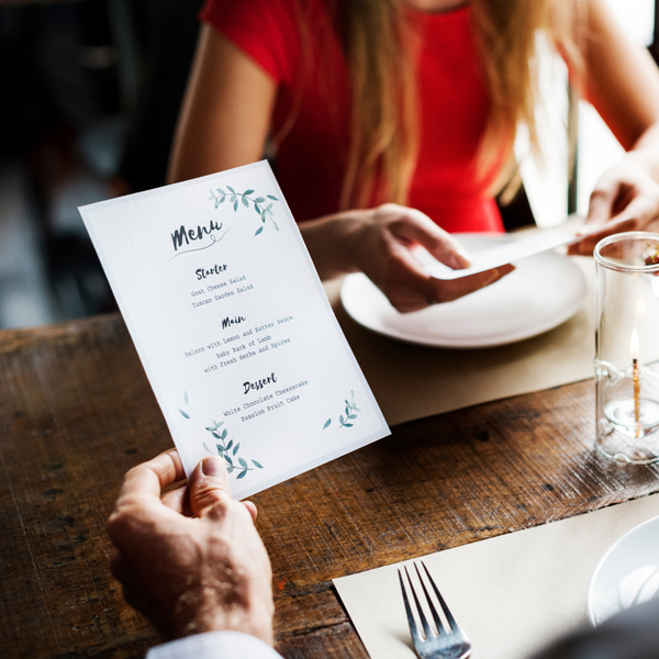 Restaurant Menu Paper Sample Pack kraft linen pack parchment restaurant sample Sample ThunderBolt Paper