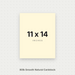 Natural Smooth Cardstock – 80# Cover Weight for Printing & Crafts 11x14 Smooth ThunderBolt Paper 11x14