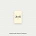 Natural Smooth Cardstock – 80# Cover Weight for Printing & Crafts 3x5 Smooth ThunderBolt Paper 3x5