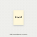 Natural Smooth Cardstock – 80# Cover Weight for Printing & Crafts 4.5x6.5 Smooth ThunderBolt Paper 4.5x6.5