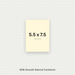 Natural Smooth Cardstock – 80# Cover Weight for Printing & Crafts 5.5x7.5 Smooth ThunderBolt Paper 5.5x7.5