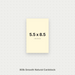 Natural Smooth Cardstock – 80# Cover Weight for Printing & Crafts 5.5x8.5 Smooth ThunderBolt Paper 5.5x8.5